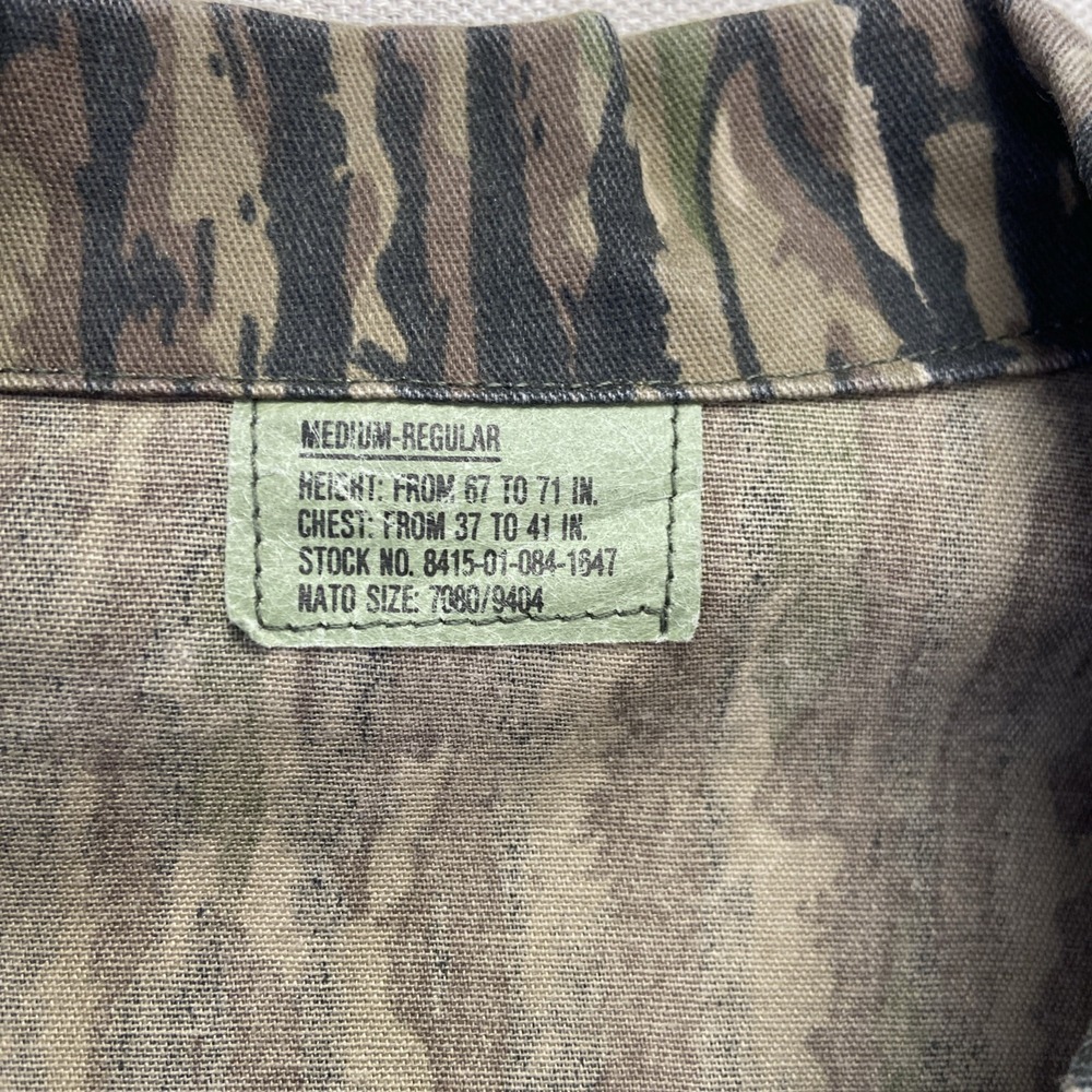 Vintage Military Jacket Mens M Reg Realtree Camo Combat Coat‎ Tactical Field 90s - Picture 3 of 7